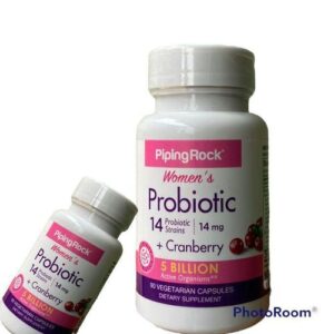 Piping Rock Women Probiotics Plus cranberry -90capsules